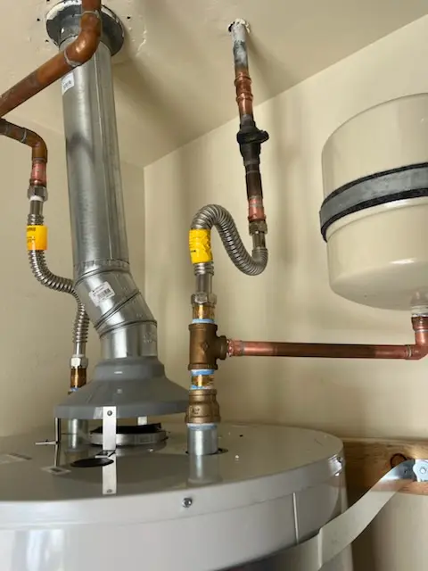 Water heater installation and plumbing repair in Somers